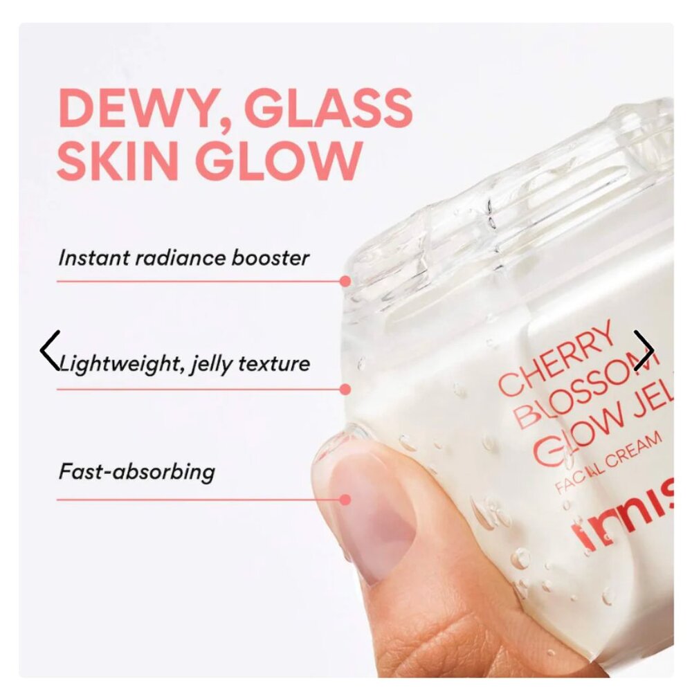 INNISFREE Cherry Blossom Glow Jelly Cream Deluxe Mini Vegan